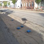 Cykelsti i Vestergade, Vojens er fjernet - Foto: René Holm