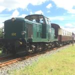 Veterantog vest kører på Haderslev-Vojens banen i juli og august - Foto: Veterantog Vest