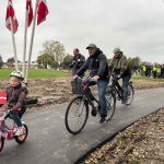 Cykelsti indvielse i Nustrup - Pressefoto: Haderslev Kommune