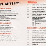 Vojens Høtte program 2025