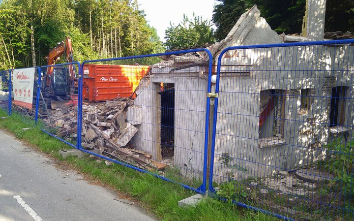 Ribevej 13, er næsten revet ned - Foto: René Holm