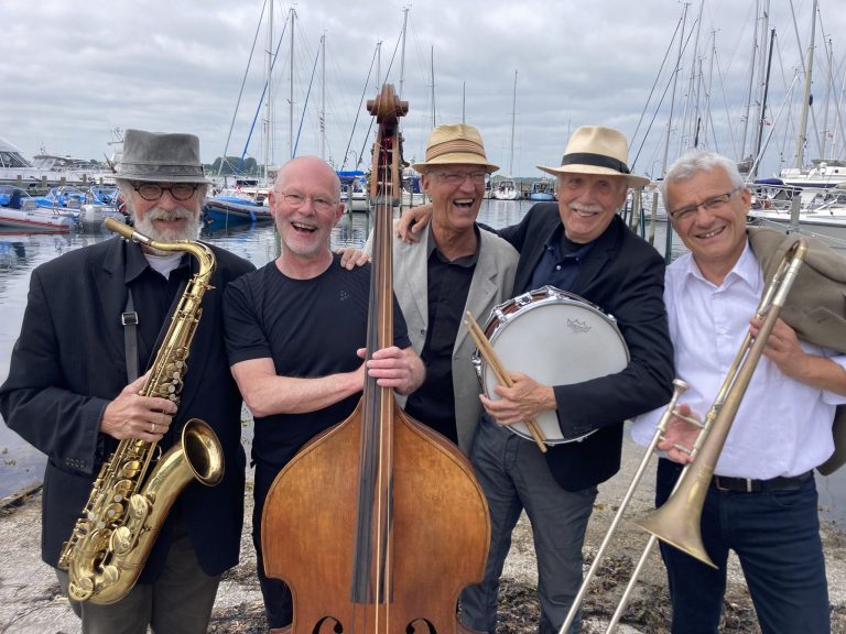 Finn Burich New Orleans Jazzband - Pressefoto