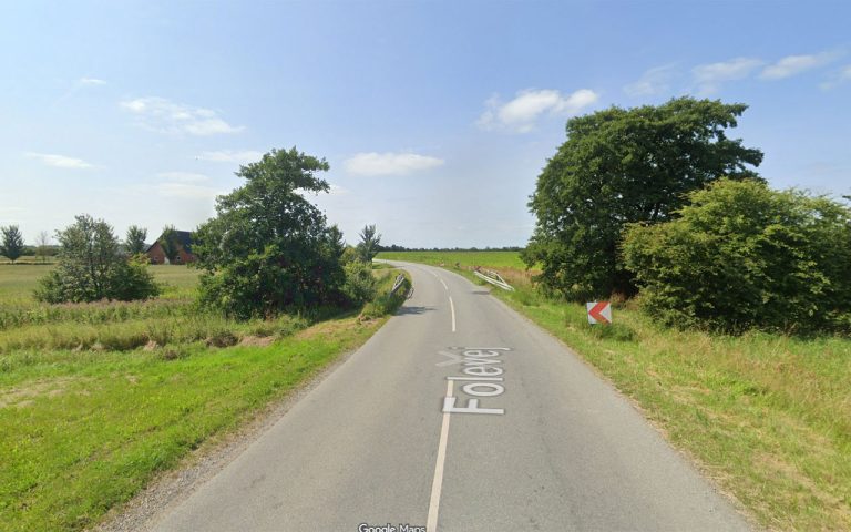 Broen ved Folevej - Screendump: Google maps