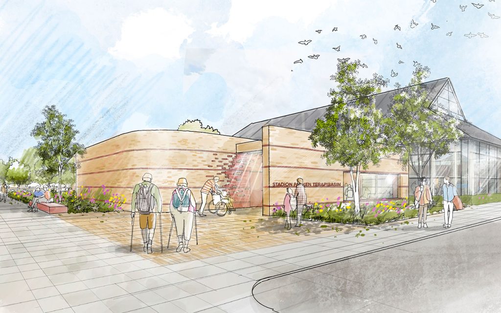 Terapibassinet ved Vojens Hallerne indvies i 2027