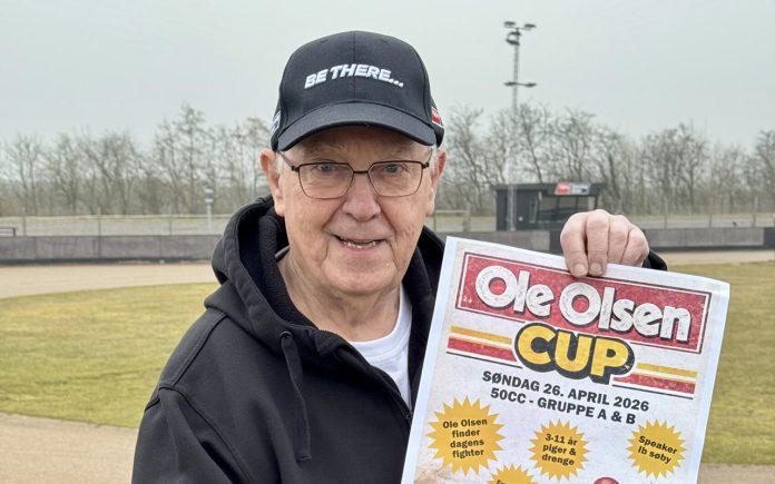 Ole Olsen lægger navn til den nye cup - Pressefoto