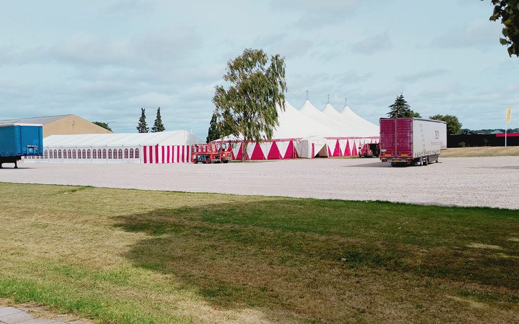 Vojens Høtte tager form