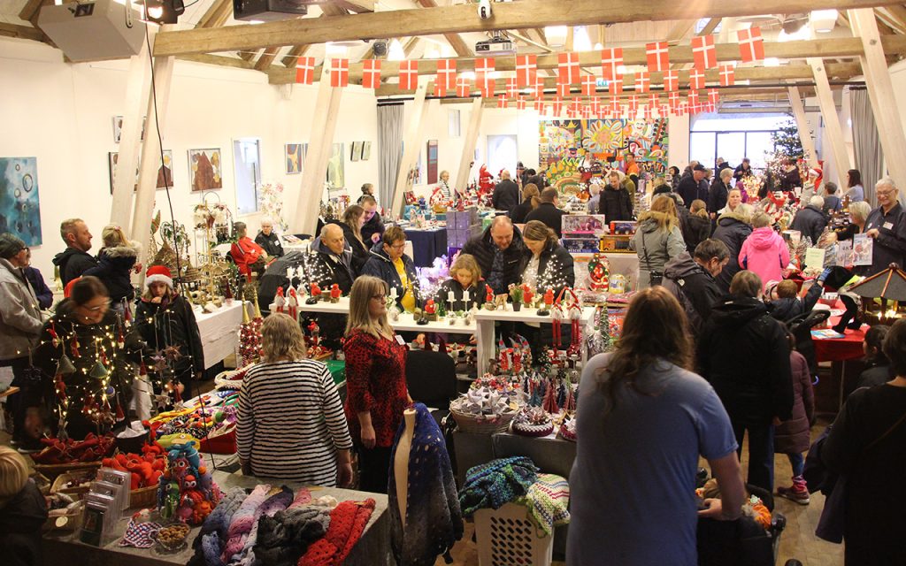 Julemarked på Tørning Mølle